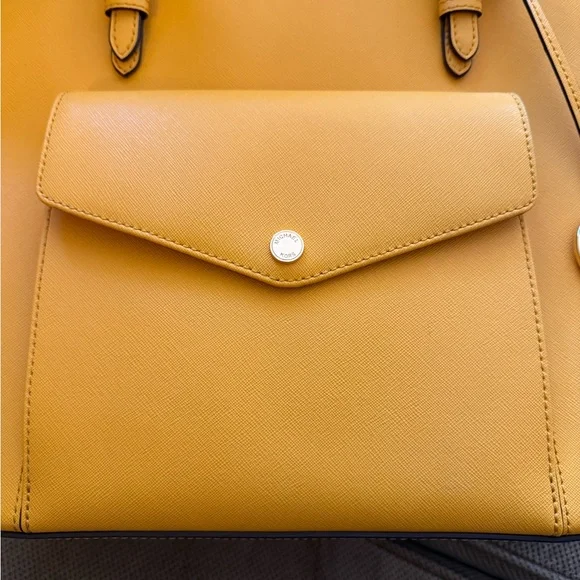 Michael Kors Tote—Color “Sun” - Picture 4 of 12